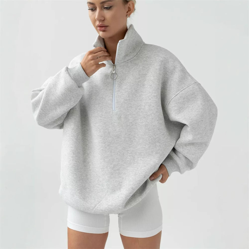 Women's Sporty Oversized Sweatshirt Mune Fashion