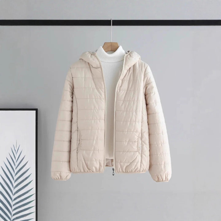 Women’s lightweight padded hoodie with thermal insulation Mune Fashion