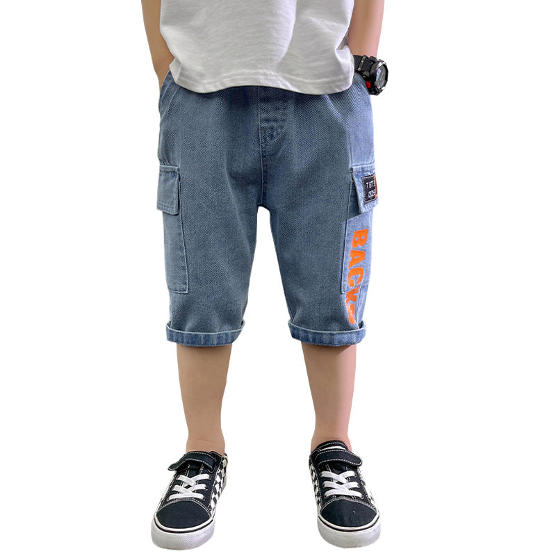 Boys practical cargo shorts with deep pockets Mune Fashion