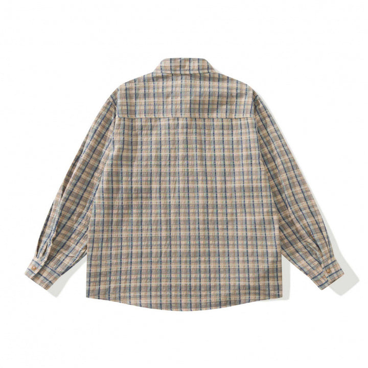 Unisex Boxy Overshirt made of cotton-linen blend with patch chest pockets Mune Fashion