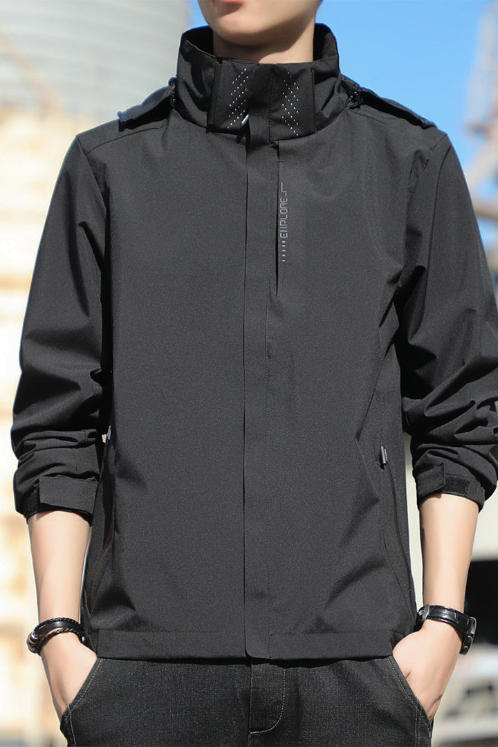 Women's Softshell Outdoor Jacket with removable hood, windproof membrane and breathable mesh lining Mune Fashion