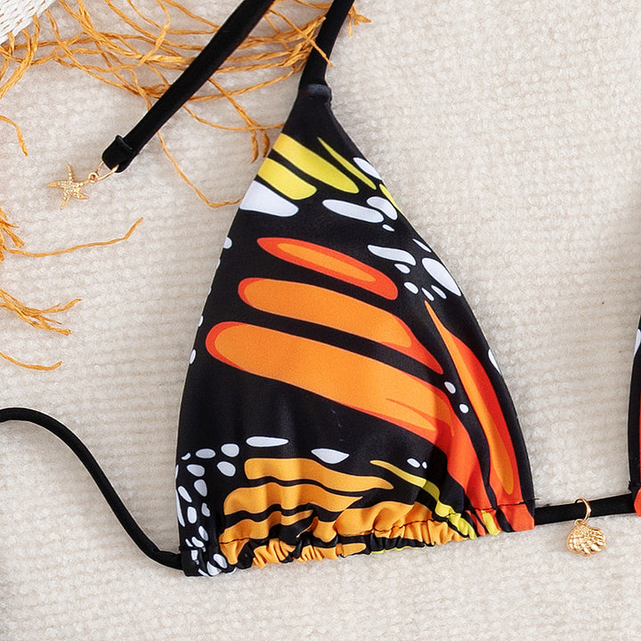 Women Triangle Bikini with adjustable straps Mune Fashion