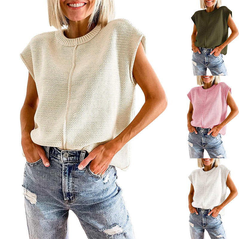 Women's Knit Top Mune