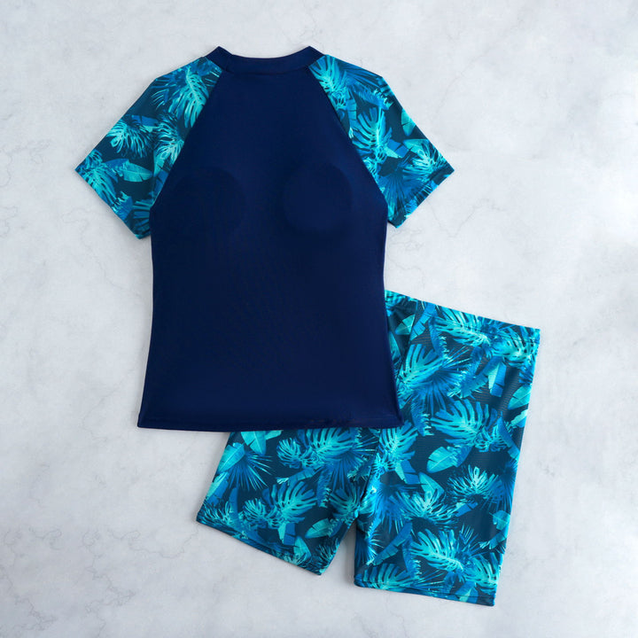 Women's Sporty Rashguard with Shorts Mune Fashion