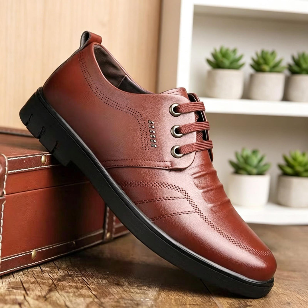 Men Stylish and Elegant Lace-up Shoes Mune Fashion