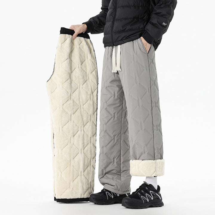 Men's winter leisure jacket with removable inner parts