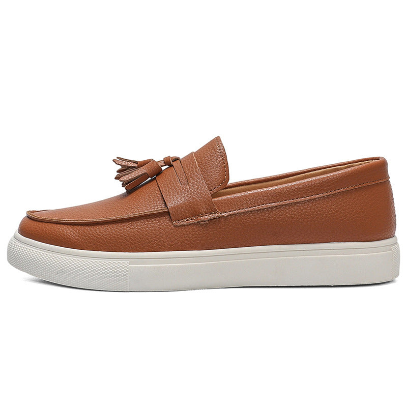 Men's Fashion Moccasins with Tassels