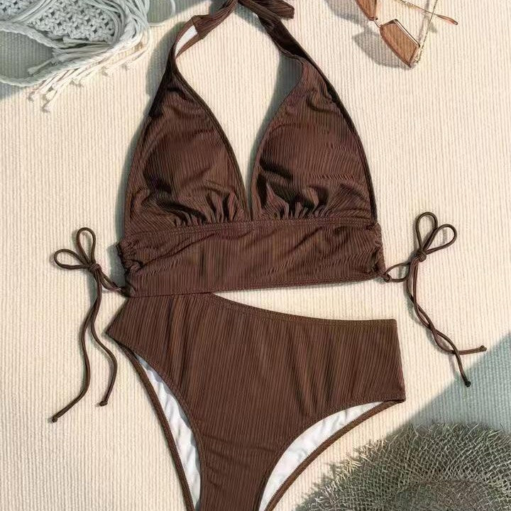 Ladies Triangle Bikini with fashionable wrap design Mune Fashion