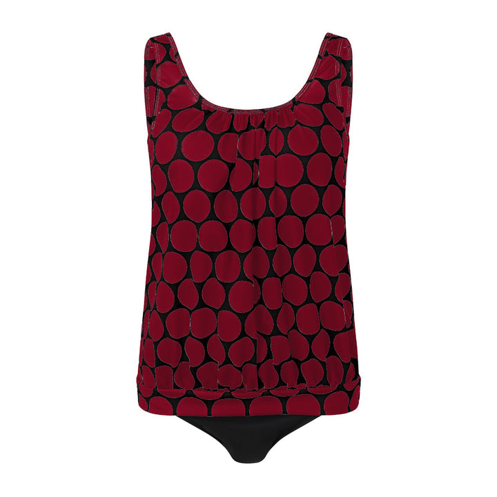 Ladies casual tankini with high waist and elegant cut Mune Fashion