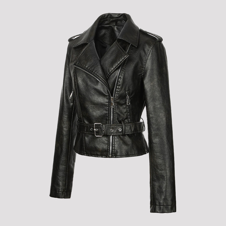 Women's Biker Jacket Mune Fashion