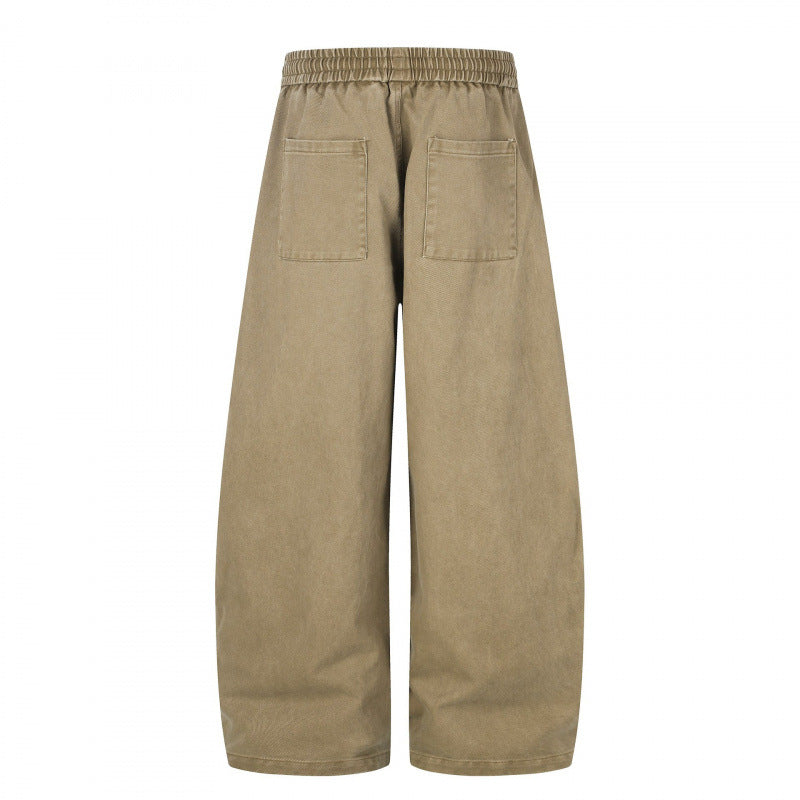 Unisex Wide Cut Lounge Pants with Drawstring and Extra Wide Leg Mune Fashion