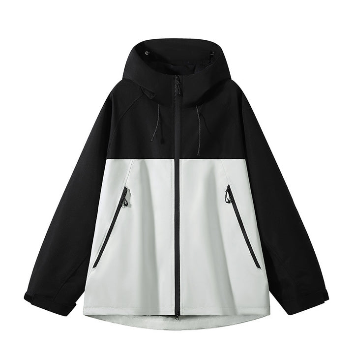 Men's elastic softshell hoodie jacket with ergonomic raglan cut, two-way zipper and adjustable Velcro cuffs Mune Fashion