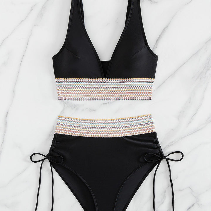 Women's High-Cut Sport Bikini Mune Fashion