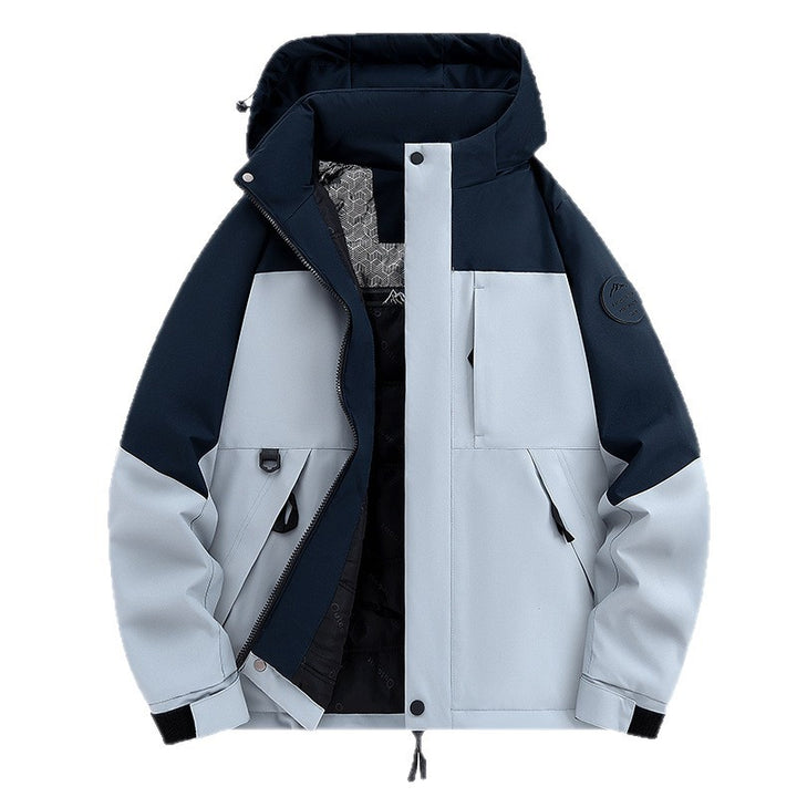 Men's Waterproof and Breathable Softshell Outdoor Jacket Mune Fashion