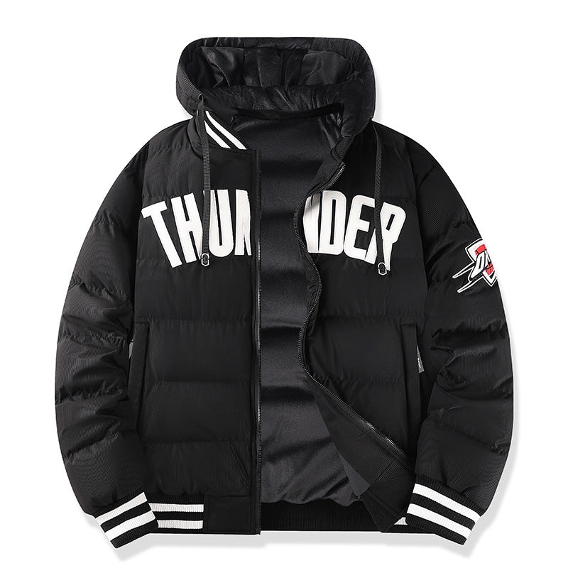 Men's lightweight quilted jacket with high collar and practical pockets Mune Fashion