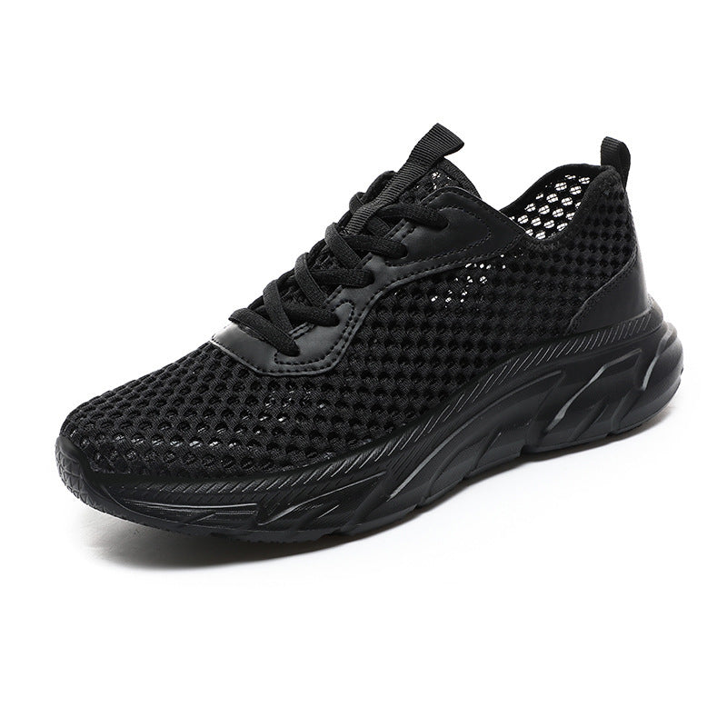 Unisex nan breathable sports shoe with airy mesh fabric and shock-absorbing sole Mune Fashion