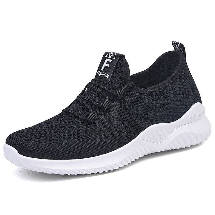 Unisex nan lightweight knit sneakers with elastic slip-on construction and cushioning EVA sole Mune Fashion