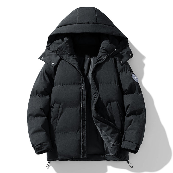 Men's Nano Urban Thermal Parka with three-dimensional quilted design, two-way zipper and adjustable hem Mune Fashion
