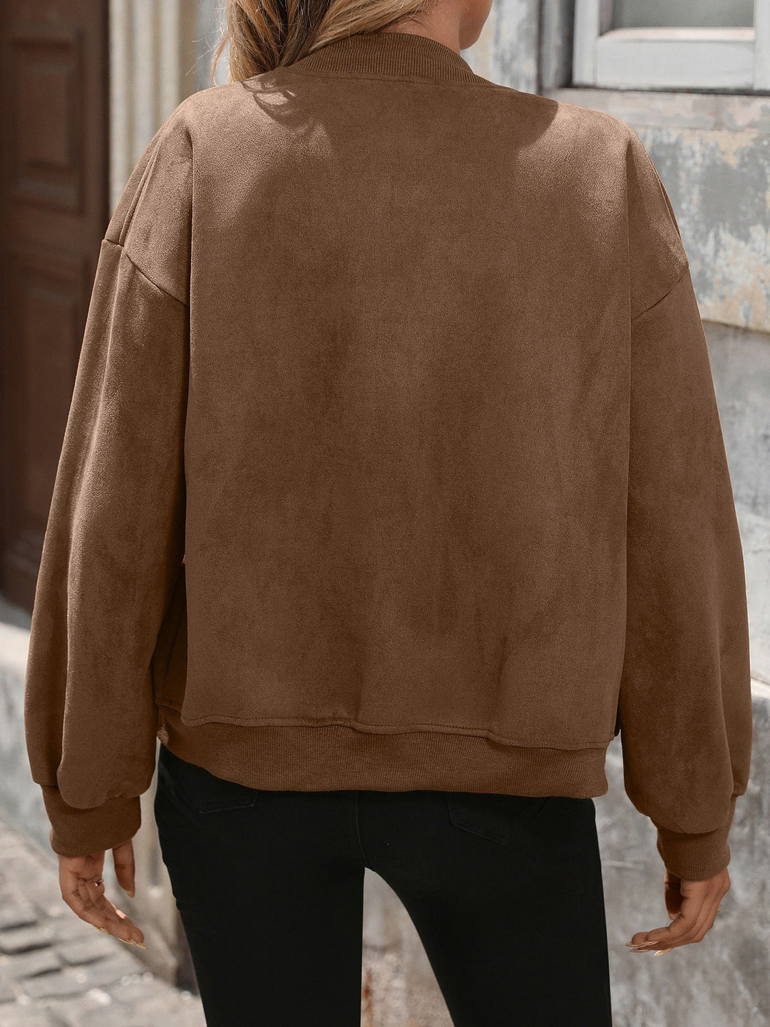 Women's Oversized Bomber Jacket Mune Fashion