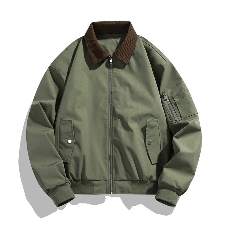 Men's Fashion Transitional Jacket with Quilted Design Mune Fashion
