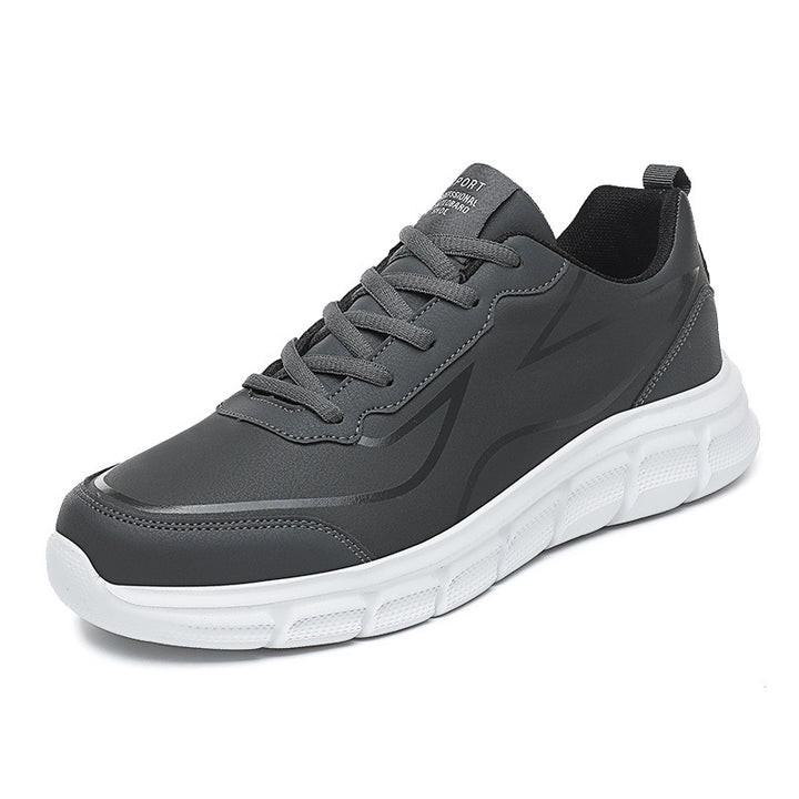 Men's modern City-Comfort sneaker with segmented cushioning sole, ergonomic memory insole, and padded heel collar Mune Fashion