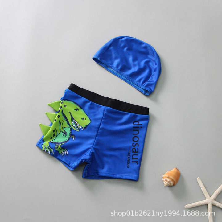 Boys swimming shorts with dinosaur motif Mune Fashion