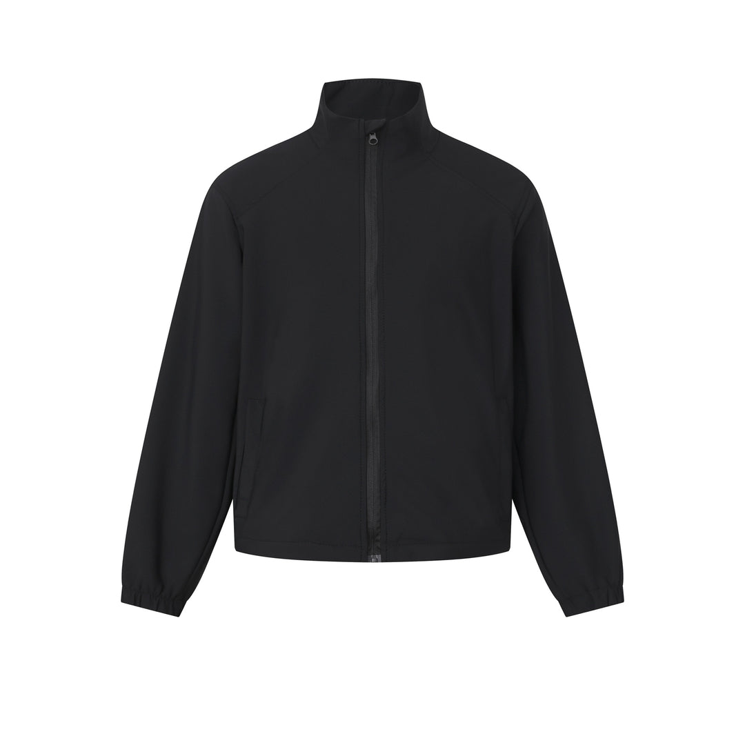 Unisex Short cut lightweight softshell jacket with stand-up collar and elastic cuffs Mune Fashion