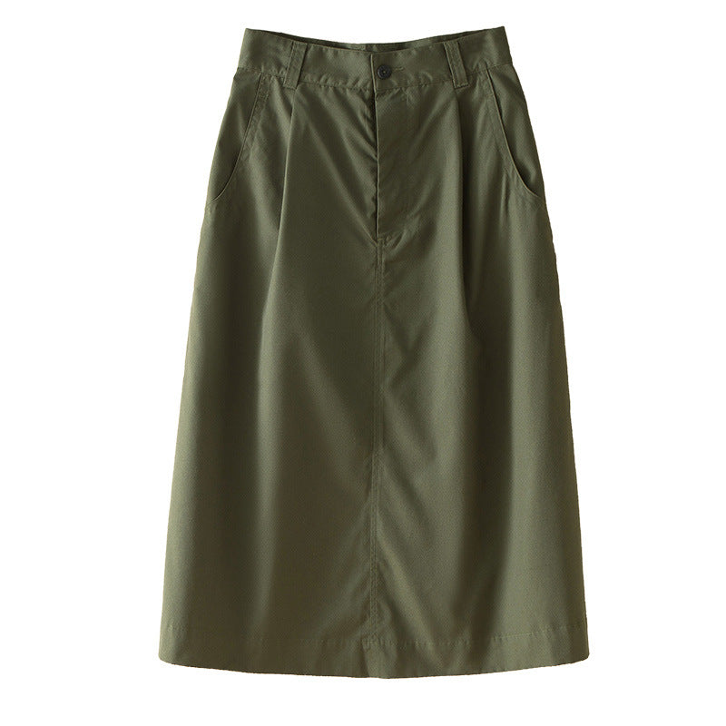 Women's Elegant Midi Skirt Mune Fashion
