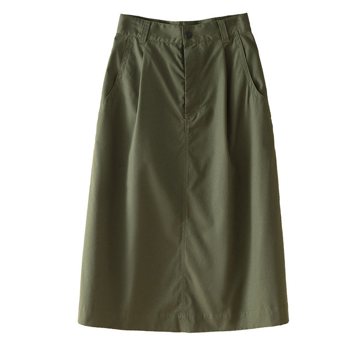 Women's Elegant Midi Skirt Mune Fashion