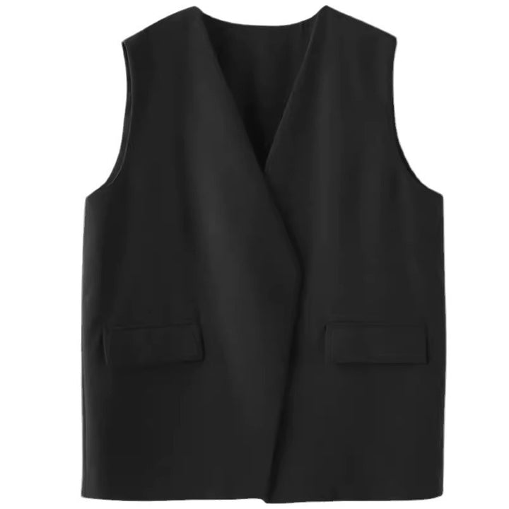 Women's Stylish Sleeveless Blazer Vest Mune Fashion