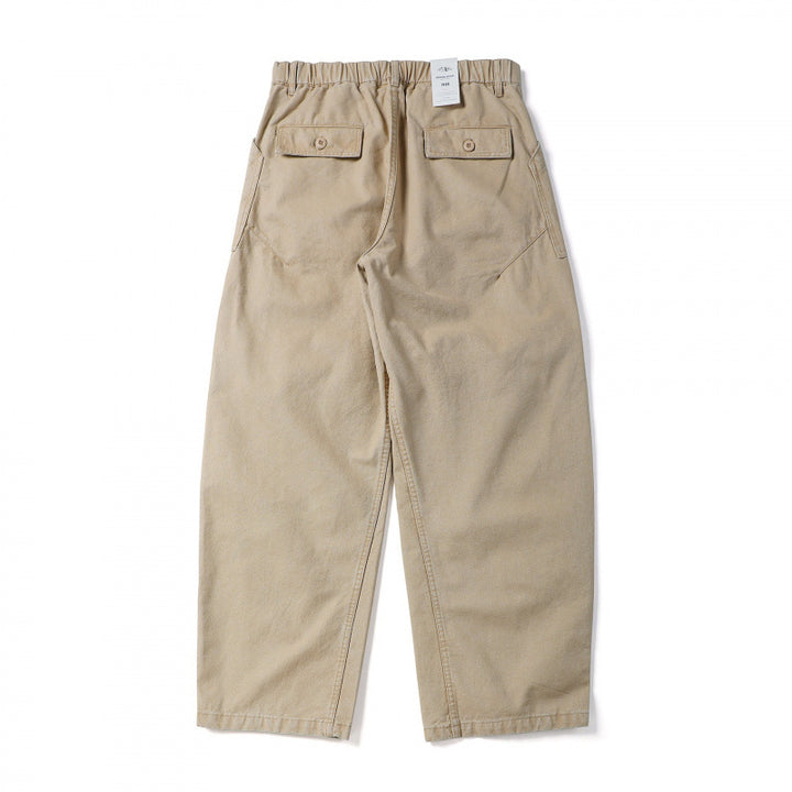 Unisex Loose Utility Pants with High Waist, Wide Leg and External Work Pockets Mune Fashion