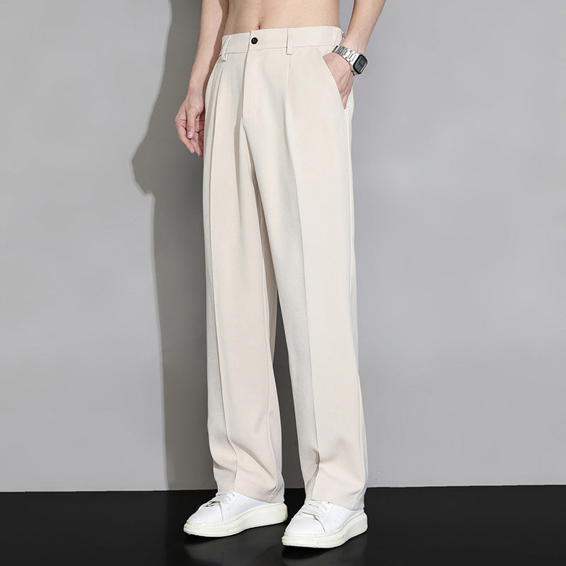 Men's Elegant and Comfortable Pleated Trousers