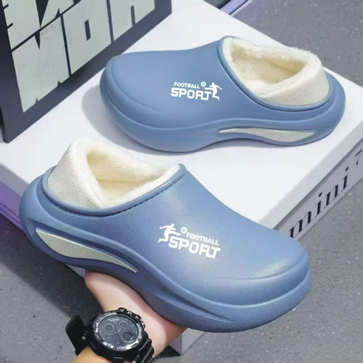 Women's thermo clogs made of EVA with cozy lining, shock-absorbing slip-on sole Mune Fashion