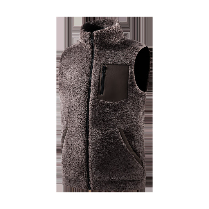 Men's Cozy Fleece Vest with Practical Pockets Mune Fashion