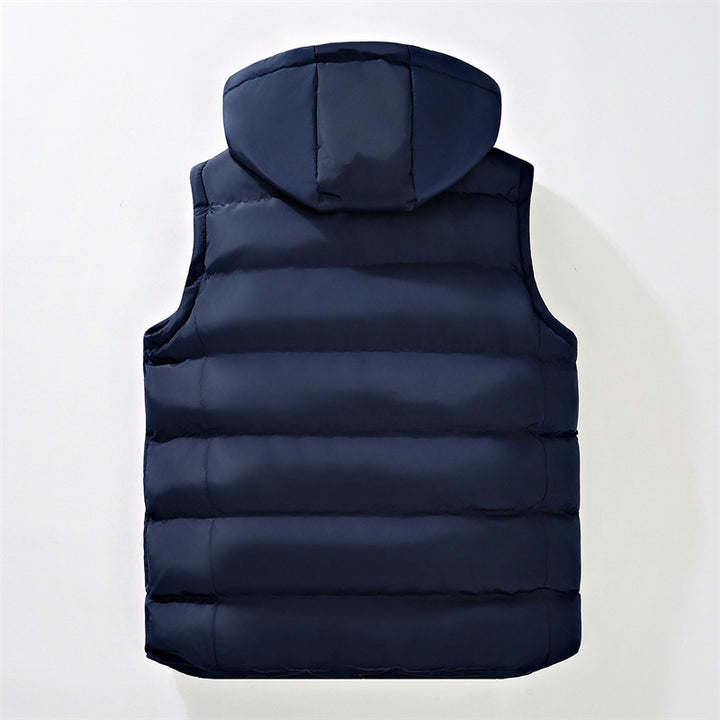 Women's Fashion Padded Hooded Vest Mune Fashion