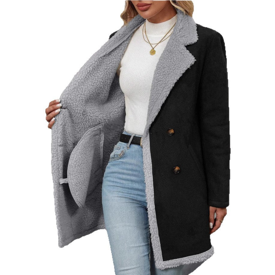 Ladies Elegant and Comfortable Teddy Fur Jacket