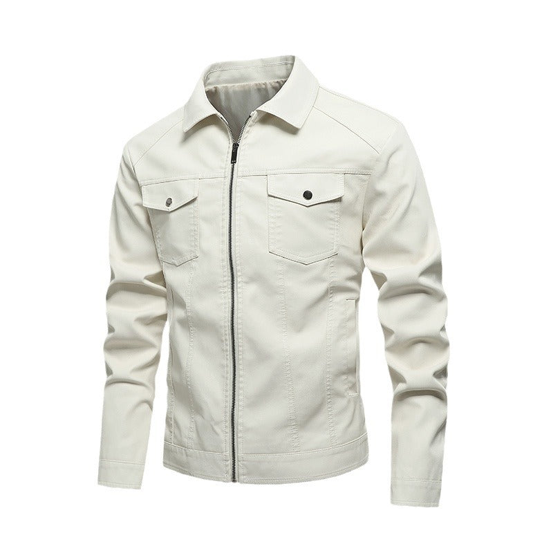 Men's Stylish Summer Jacket in Biker Style Mune Fashion