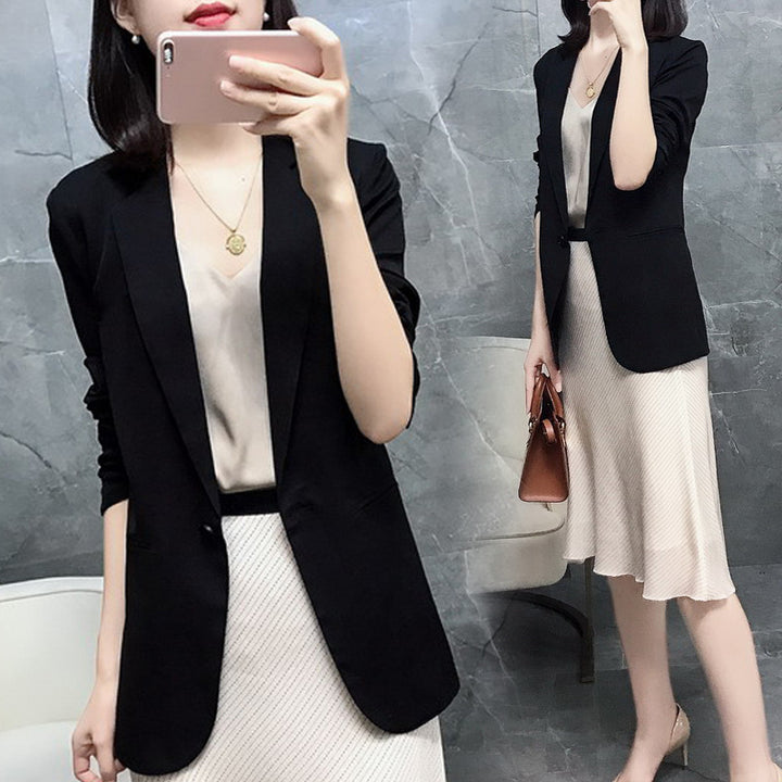 Women Elegant Light Blazer Mune Fashion
