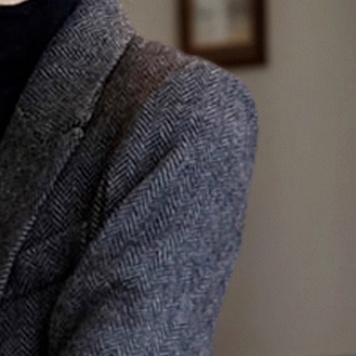 Women Classic Tweed Blazer Mune Fashion