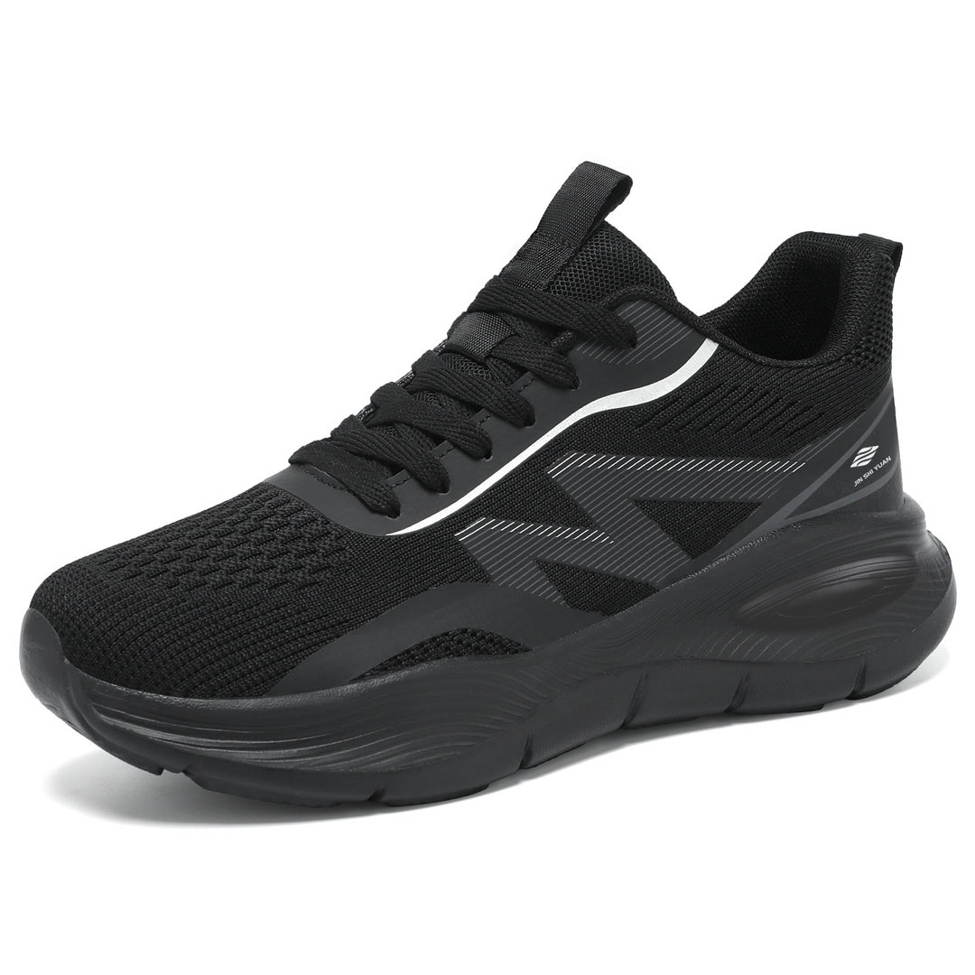 Women's nan Performance Slip-On Running Sneaker with seamless mesh upper, shock-absorbing honeycomb platform sole, and reinforced heel support Mune Fashion