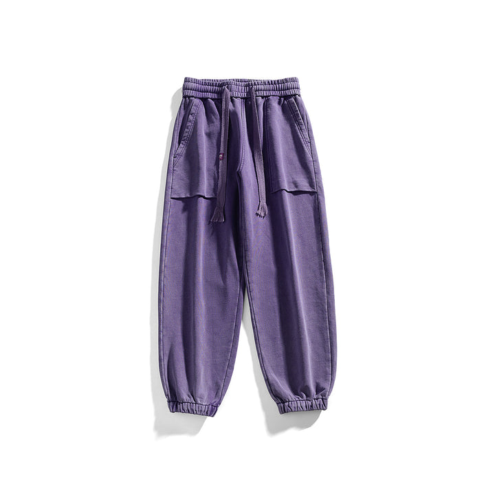 Herren Cargo-Jogginghose mit elastischem Bund und aufgesetzten Pattentaschen Mune Fashion