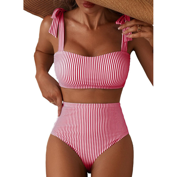 Women High Waist Swimsuit Mune Fashion
