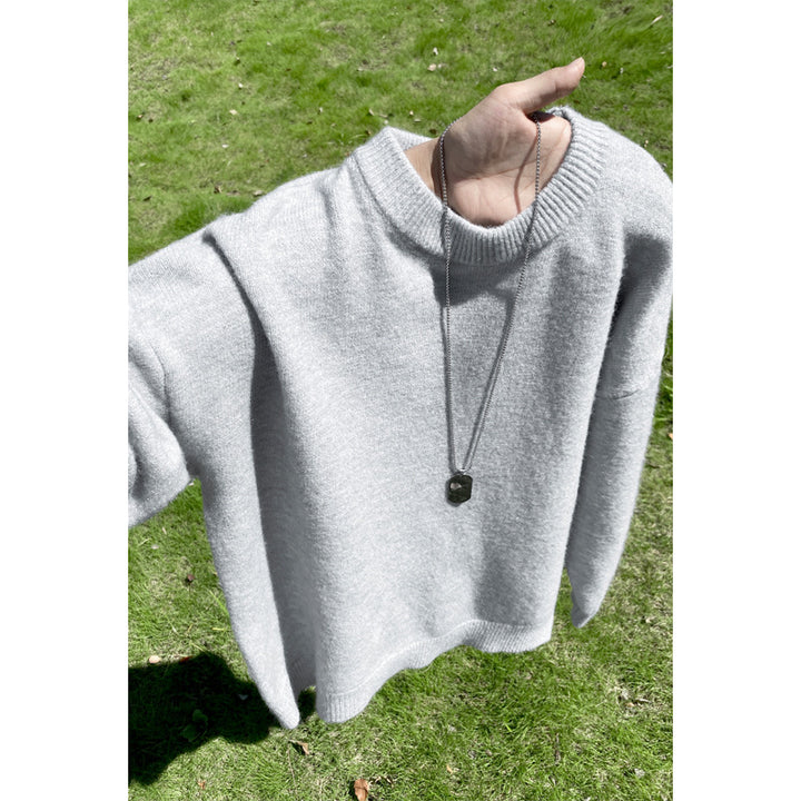 Women Comfortable and Elegant Oversized Sweater Mune Fashion