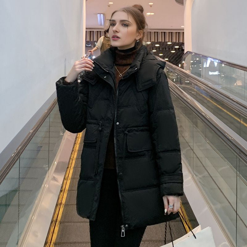 Women's Warm Winter Jacket with Practical Hood Mune