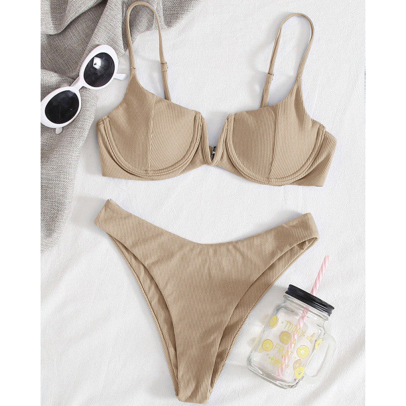 Women's Push-Up Bikini Set with adjustable straps Mune Fashion