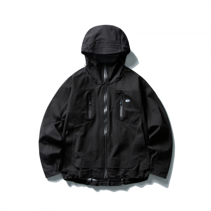 Unisex Lightweight Softshell Outdoor Jacket with Adjustable Hood, Water-Repellent Membrane, and Ergonomic Breast Pockets Mune Fashion