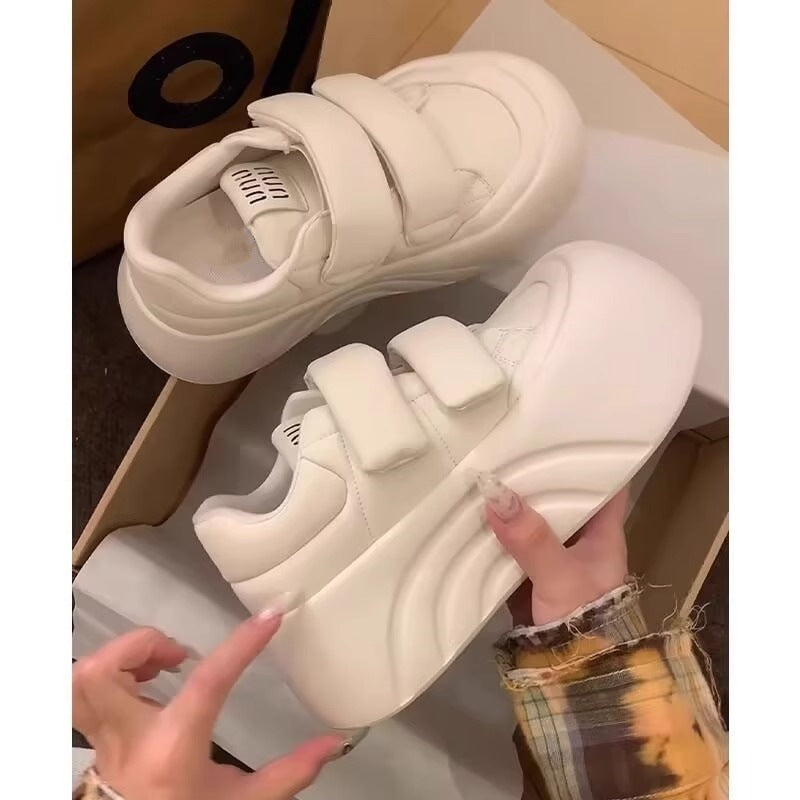 Women's Platform Sneakers with Velcro Mune Fashion