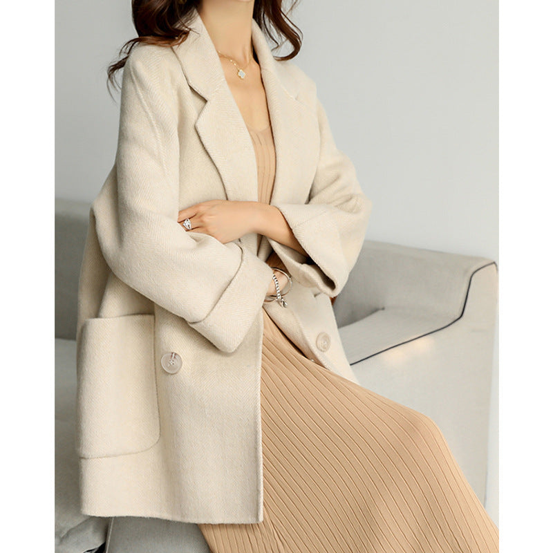 Women Elegant Oversized Blazer Jacket Drune