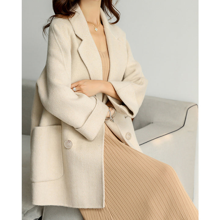 Women Elegant Oversized Blazer Jacket Drune