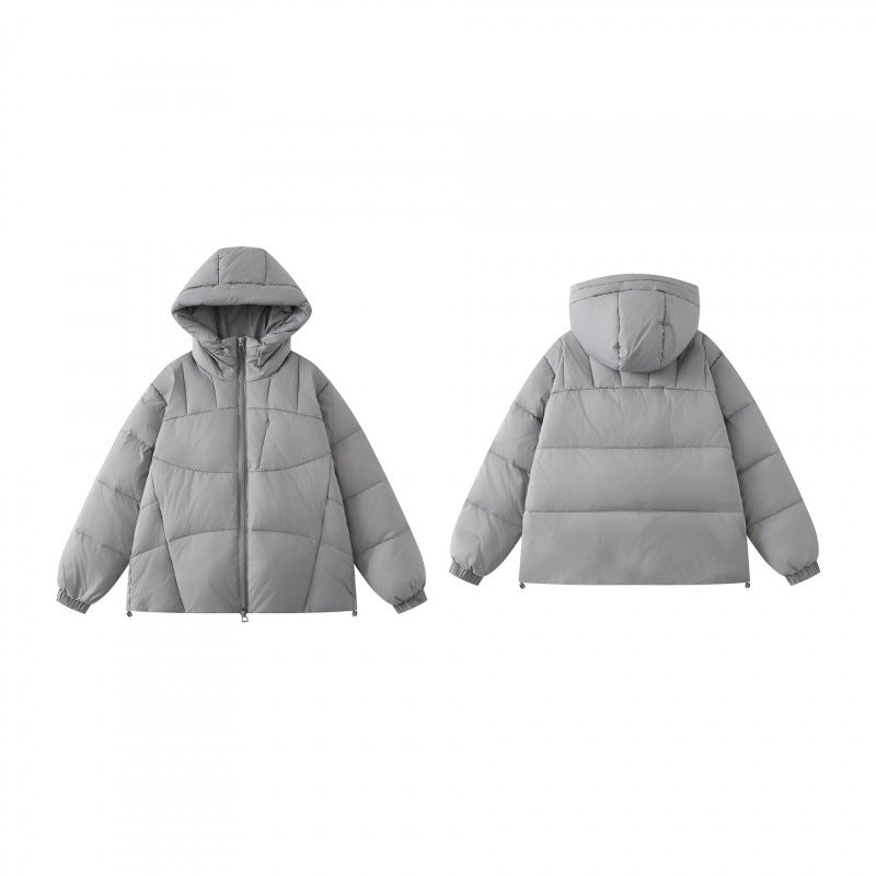 Unisex Padded Hooded Jacket in Oversized Puffer Style Mune Fashion
